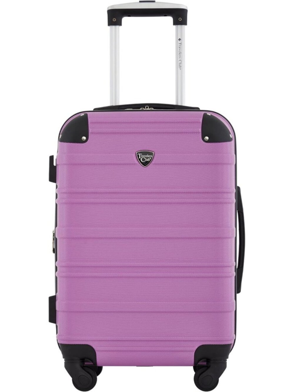 Stylish 22-Inch Carry-On Luggage in Mulberry - Lightweight, Durable, Travel